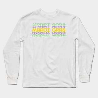 Thank you for Mardi Gras Long Sleeve T-Shirt